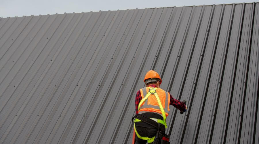 Professional metal roof installation in Sprague, WA